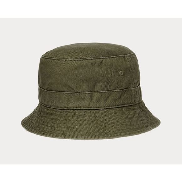 NWT POLO Ralph Lauren Bucket Hat Yellow Embroidered Pony Size S/M, L/XL - Picture 3 of 12